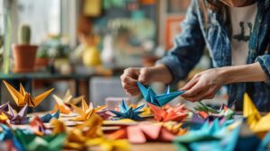 Lire la suite à propos de l’article Origamiste, le métier où chaque pli forge une carrière : des origines ancestrales à la profession moderne